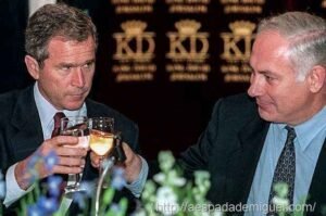 presidente-bush-netanyahu