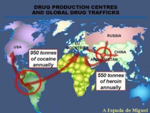 CIA: Operações Secretas, Dinheiro de Drogas 3 ciclo-comercio-global-trafico-drogas