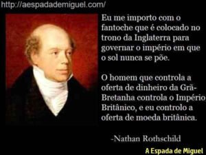 A verdade sobre a “família Real” britânica: Eles são todos judeus! 11 trono-ingles-nathan-rothschild