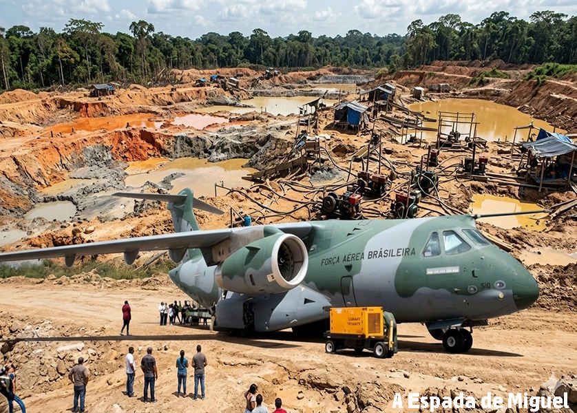 aviao fab favorecendo garimpos ilegais governo bolsonaro